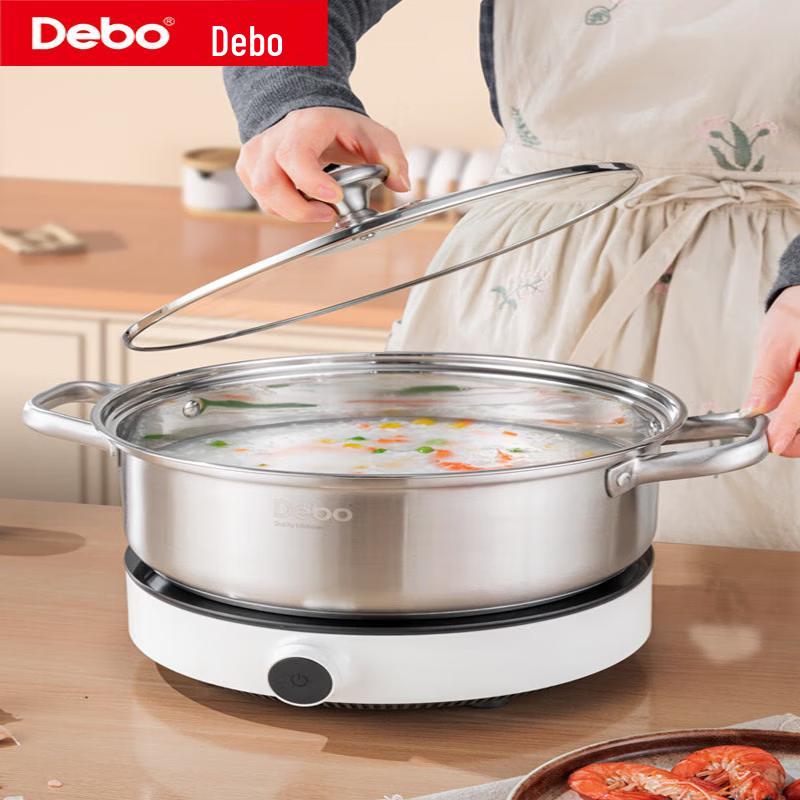 Debo Stainless Steel Hot Pot and Soup Pot
