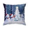 Retro Christmas Stylecushions Pillowcase Polyester Cushion Cover Throw Pillow Sofa Decoration Pillowcover Home Decor