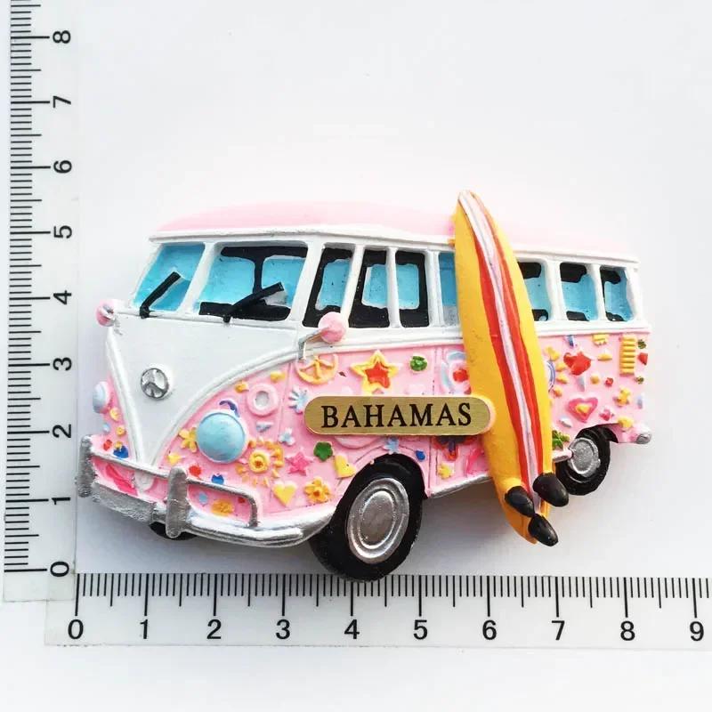 

Багамские острова Магниты на холодильник Туристические сувениры Магниты для холодильников Творческий народный танец Магнитная наклейка Украшение для дома и кухни