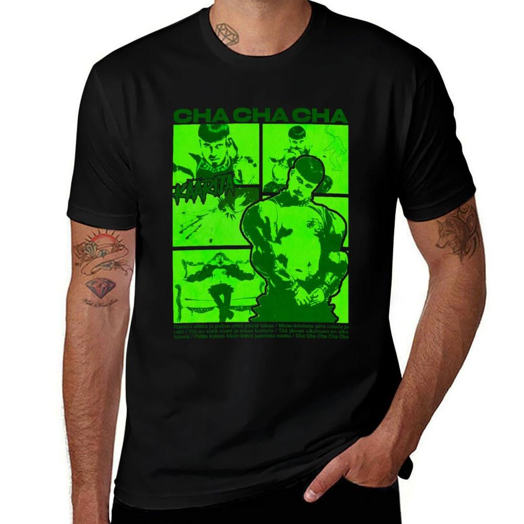 Krij Cha Cha Cha Eurovision 2023 Finland Y2k Kaarija Tshirt Anime T Shirts For Unisex T Shirt Custom Print Tshirt