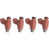 4PCS Fuel Injector 60E-13761-20-00 Compatible For Yamaha WaveRunner VX1100 VX Sport CRUISER DELUXE AR210 SX210 2012-2015 60E137612000