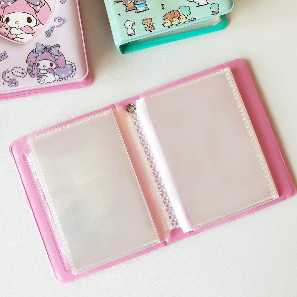 Cinnamoroll Sanrio Card Holder: Cute Polaroid Mini Storage Album