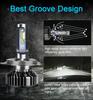 2pcs/set 12V LED Headlight H1H7H9H4 9012 9006 9005 H3 3000-8000K 20000LM High Brightness Headlamp Fog Lamp Bulb Car Accessories