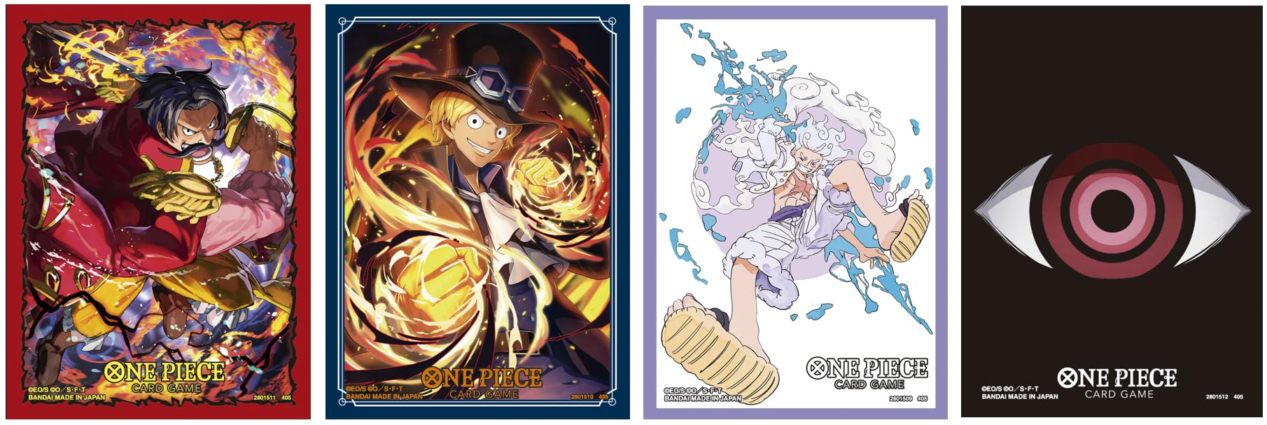 

Bandai One Piece Card Game Official Card Sleeves 12 Assorted [Set Sale] (4 Types)