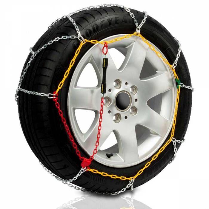 Chaînes À Neige - Goodyear - T-100 - 1 Paire - Manuelle - Compatible Véhicules Légers