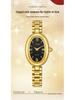 OFNS Women's Vintage Oval Waterproof Quartz Watch - French Minimalist Fashion Hot Seller