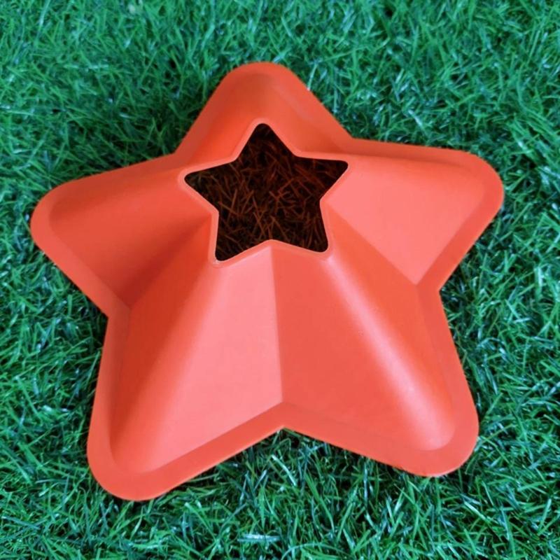 Athletic Training Cones With Star Base Durability Soccer Practice Discs Improve Feetwork Accuracy For Competitions