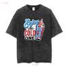 Lizenziertes Genießen Sie das Kalte Icee Slushie Erwachsenen Rundhals T-Shirt lang- oder kurzärmelig Vintage Gewaschene Mode Weich Vielseitig