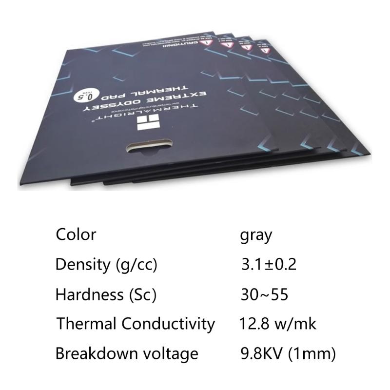 Silicone Baseds Thermals Conductivity Pad for Electronics Cooling Long Heat Transfer Materials