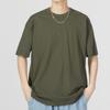New Nike Drop Shoulder Sleeve T-Shirt Men's Army Green DO7393-325