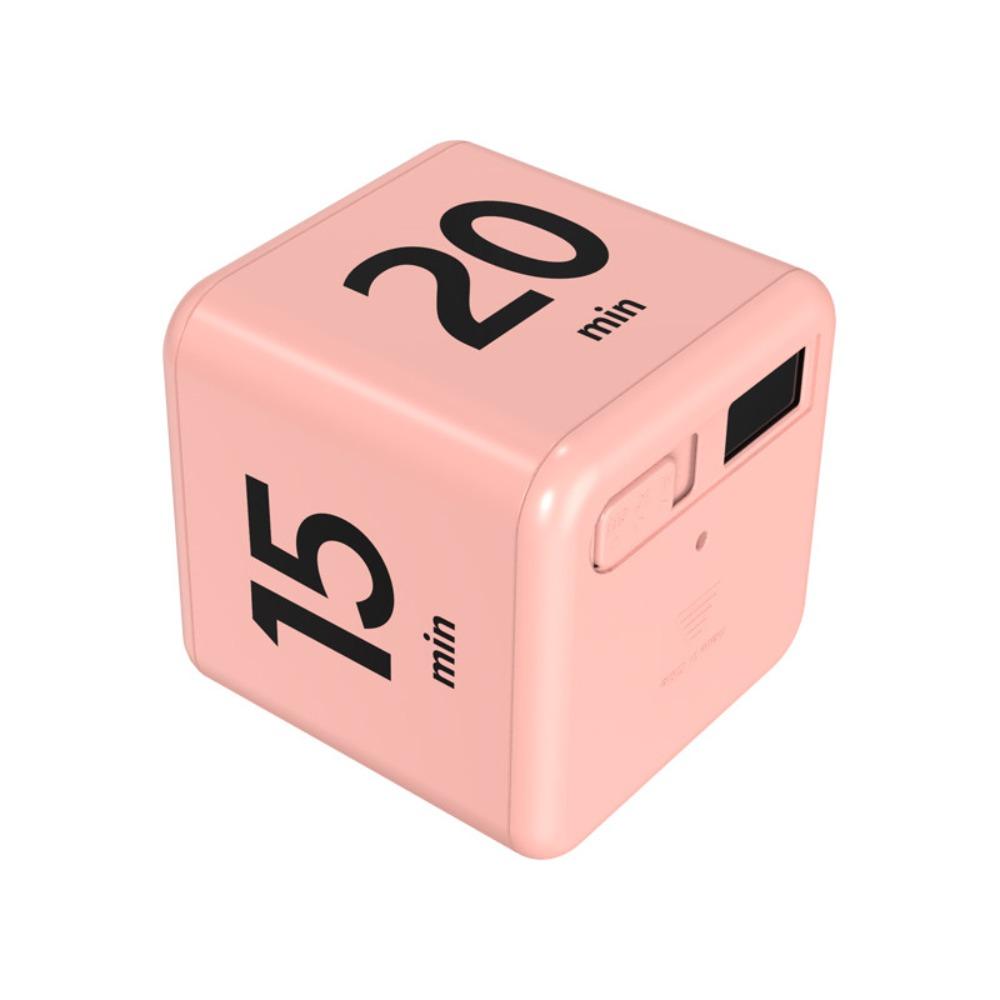 LED Display Cube Timer Time Management Countdown Timer Durable Reminder Timer Kitchen Use