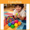 Needoh Set di Palline Antistress Arcobaleno Giocattolo Fidget per Alleviare l'Ansia e Gioco Sensoriale
