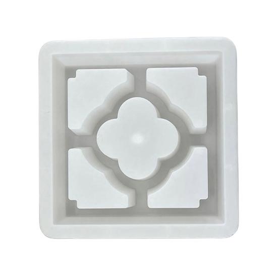 Garden Path Maker Mold Plastic Stepping Stones Mold, Reusable Concrete for Walkway Maker, Durable DIY Casting Pave Yard Patio Decor, Cement Furniture