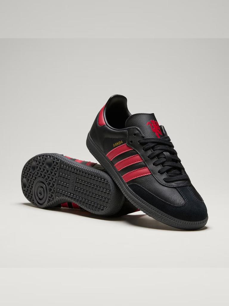 Adidas SAMBA Licensed Manchester United Casual Football Shoes - Adidas JQ4036