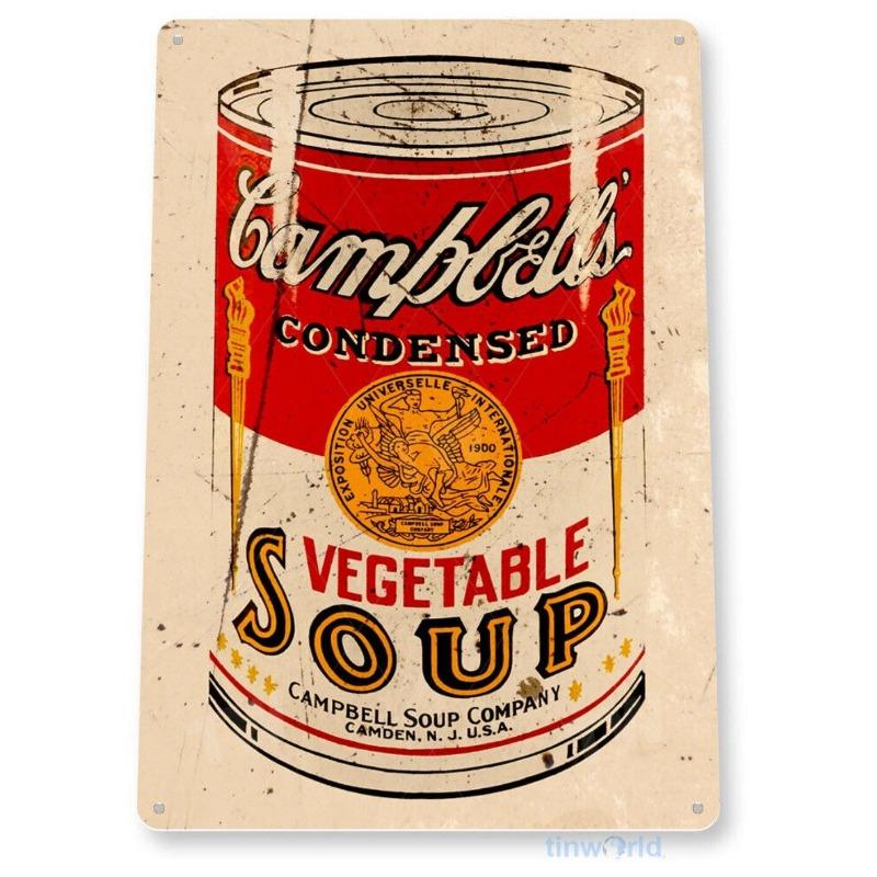 Vintage Metal Tin Sign Kitchen Bar Cafe Wall Decor