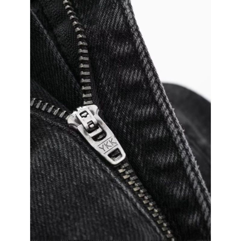 Kaslead Fashion All-Match High Waist Speaker Denim