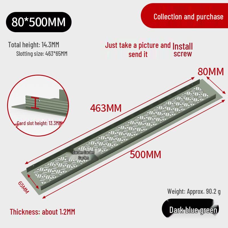 Küchenlüftungsgitterabdeckung aus Aluminium