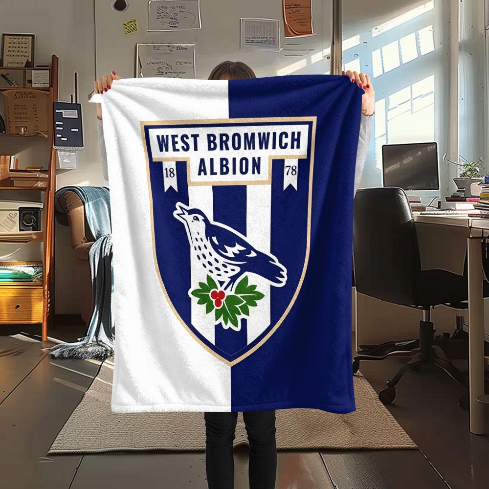 WestBrom Blanket, High quality Comfortable for All Seasons, Home Decor, Warmth and Comfort