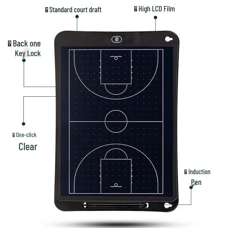 WEZHO 20-inch Electronic Basketball & Football Tactics Board