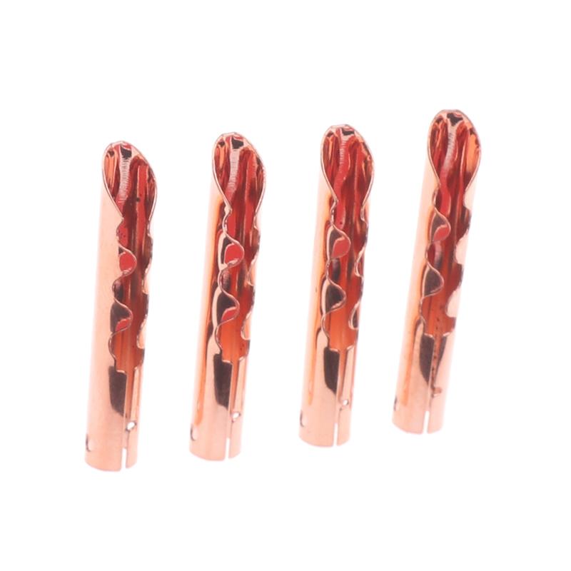 4Pcs High Quality Pure Copper Bfa 4Mm Z-Type Banana Plug Speaker Cable Connector Accessories