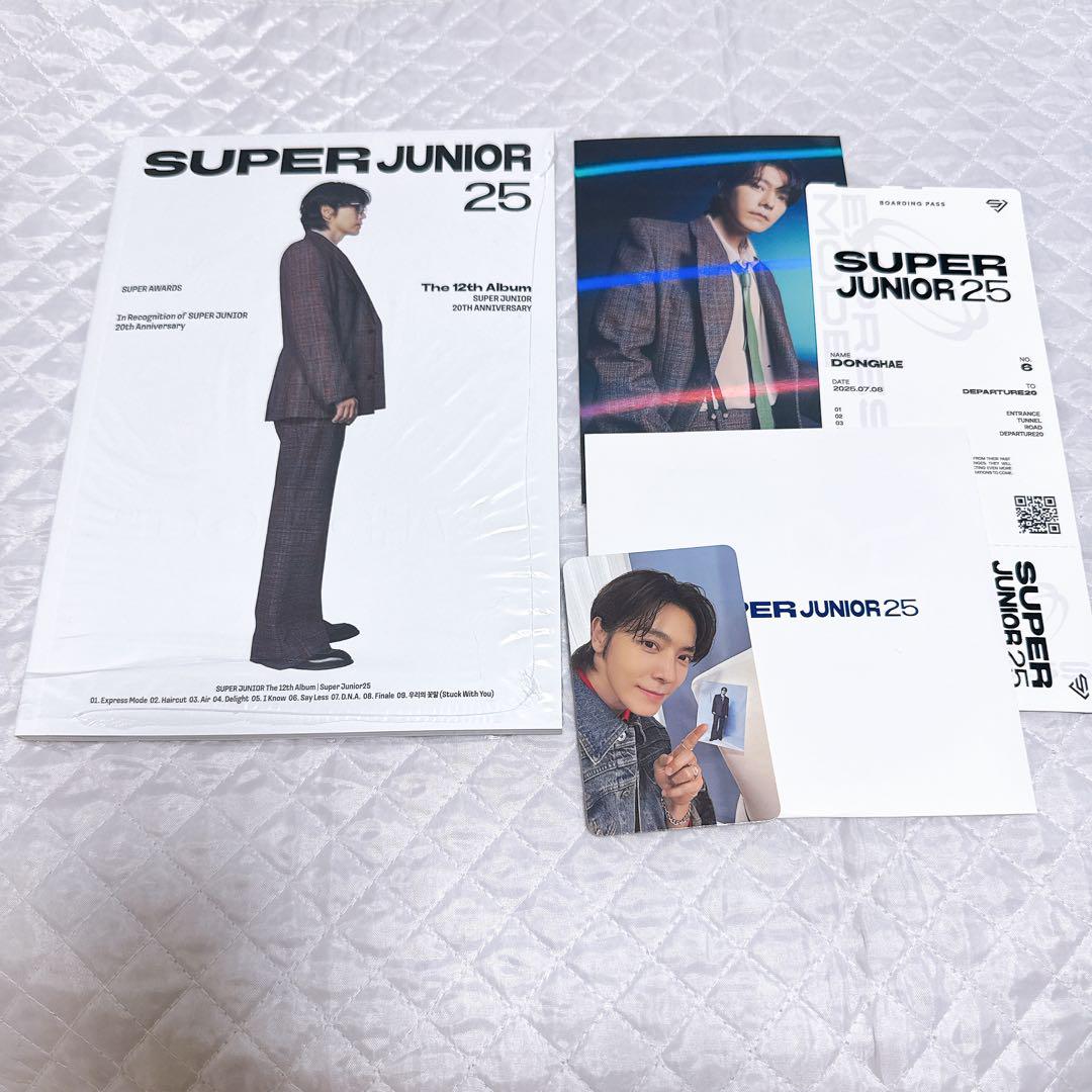 

[USED] Super Junior Donghae 12th Album Super Junior 25