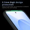 For Samsung Galaxy S25 FE Case Skin-Touch TPU + PC Matte Phone Back Cover, Transparent Black
