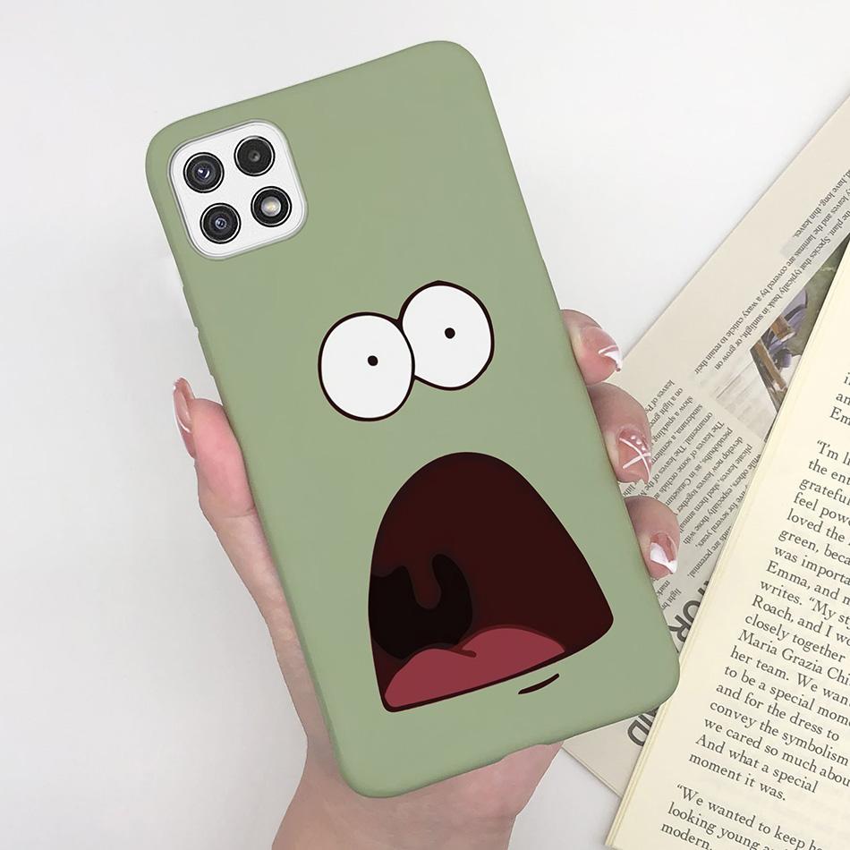 For Samsung Galaxy A22 A22s F42 5G Case Cute Avocado Silicon Back Soft Phone Cover For Samsung A 22 A 22s F 42 5G Colorful Shell