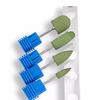 Silicone Nail Art Drill Bit Professional Milling Cutter Green Nail Tools for Electric Machine