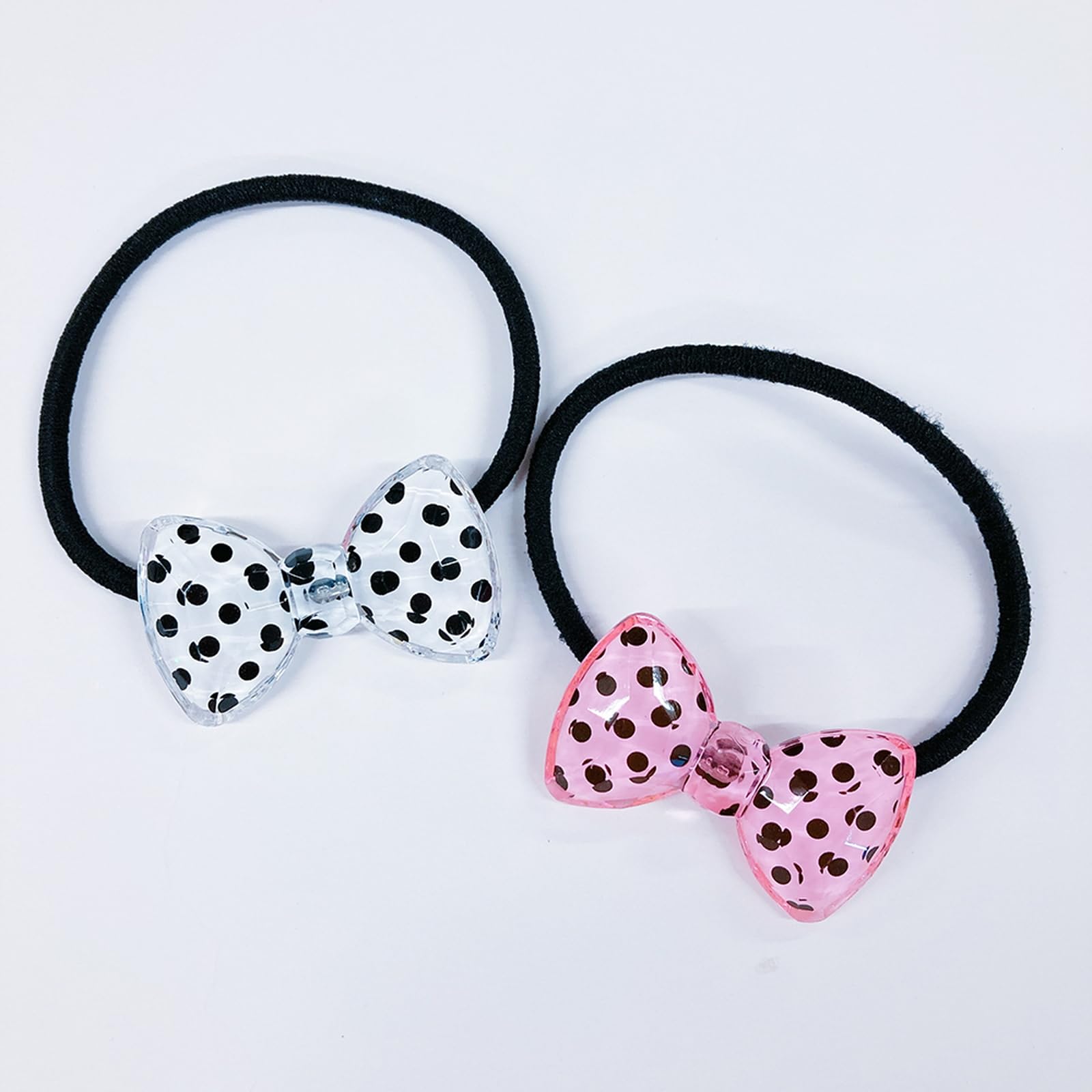 

minacute Dot Ribbon Pony Розовый Белый &