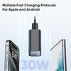 30W Charger Digital Display Quick Charge Fast Type C USB Charger for Laptop iPhone Samsung Xiaomi Realme