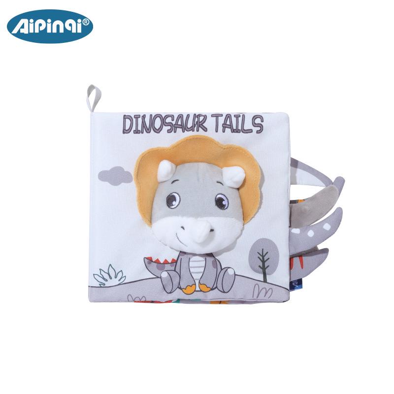 

Aipinqi Nordic Style Tear-Resistant 3D Baby Cloth Book for Early Learning