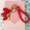 Car Keychain Gift For Couples Water Beads Prosperity Pu Material Ideal For Weddings And Birthdays