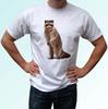 Raccoon White Kids Boys T-Shirt Animal Tee Top Design Gift - S S Kids Baby Sizes