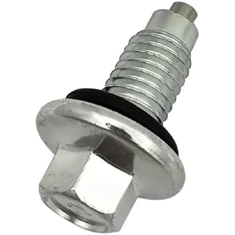 Magnetic Oil Drain Plug Fit for Chevy Silverado Express Malibu GMC Sierra Savana for Cadillac Escalade DTS CTS for Buick Enclave LaCrosse, Replace