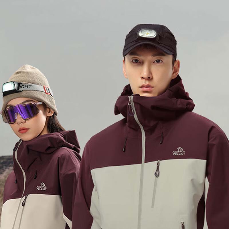 Pelliot Unisex Color Block Windbreaker Jacket