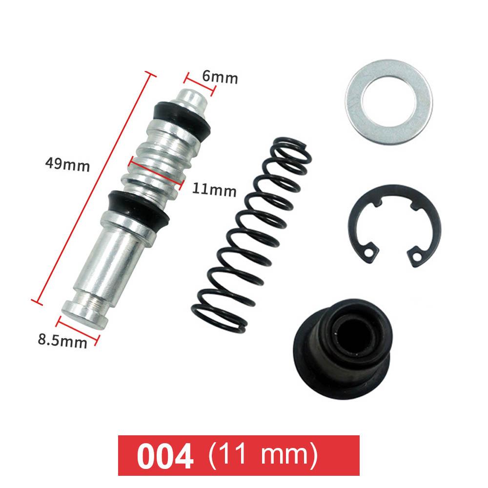 Motorcycle Disk Brake Upper Pump Front Rear Master Cylinder Piston Oil Seal Leather Bowl Repair Kit 14mm 12.7mm 11mm