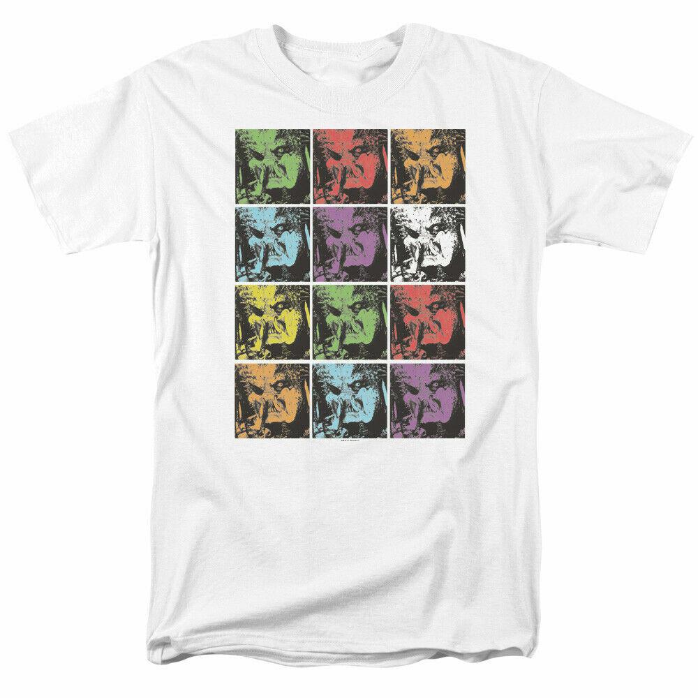 Predator Warhol Yautja T Shirt Licensed Sci-Fi Alien Movie Retro Classic White L