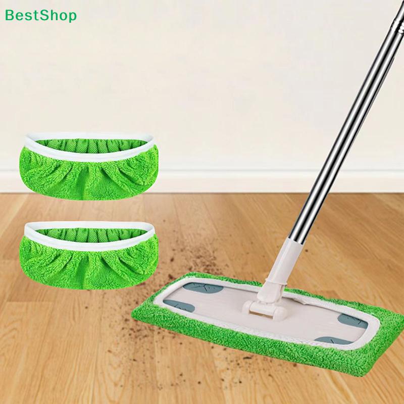 Ersatzbezüge für Flachwischer (5/10 Stück) - Mikrofaser-Wischbezüge für die Nass- und Trockenreinigung von Böden