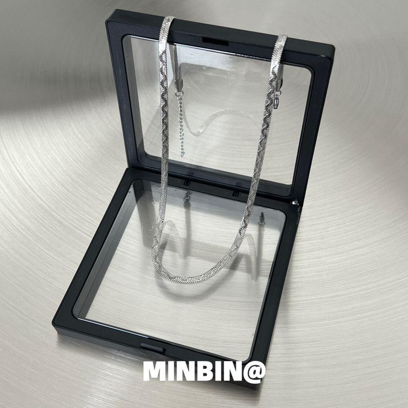 Niche Style Snake Pattern Titanium Steel Necklace Men Necklace Minimalist French Fashion Fancy Clavicle Chain Female Choker Non-Fading Niche Snake Pattern Necklace