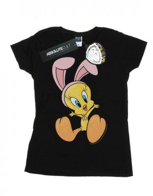 Womens/Ladies Tweety Pie Bunny Ears Cotton T-Shirt