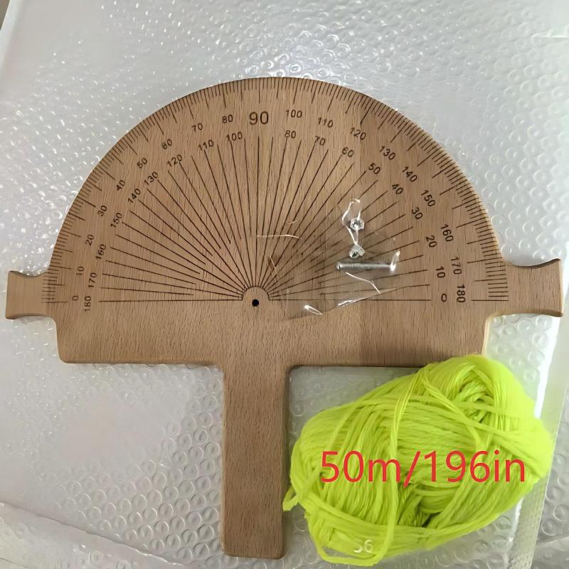 Precision Angle Finder -Handcrafted Birch Wood Degree Tool, Custom Angle Finder Tool, Personalized Engraved Birch Protractor
