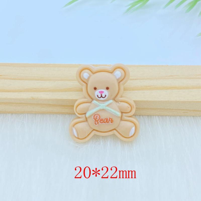 20Pcs/Lot New Cute Cartoon Animals Flatback Resin Cabochon Scrapbooking Decoration Crafts DIY Handmade Accessories Q20