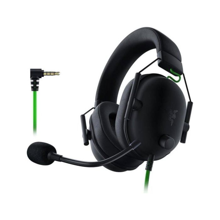 Auriculares Razer BlackShark V2 X con cable Jack 3.5mm Cancelación de Ruido y Micrófono Hyperclear