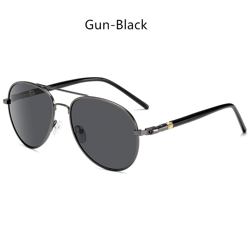 Luxury Men's Polarized Sunglasses Driving Sun Glasses For Men Women Brand Designer Male Vintage Black Pilot Sunglasses UV400