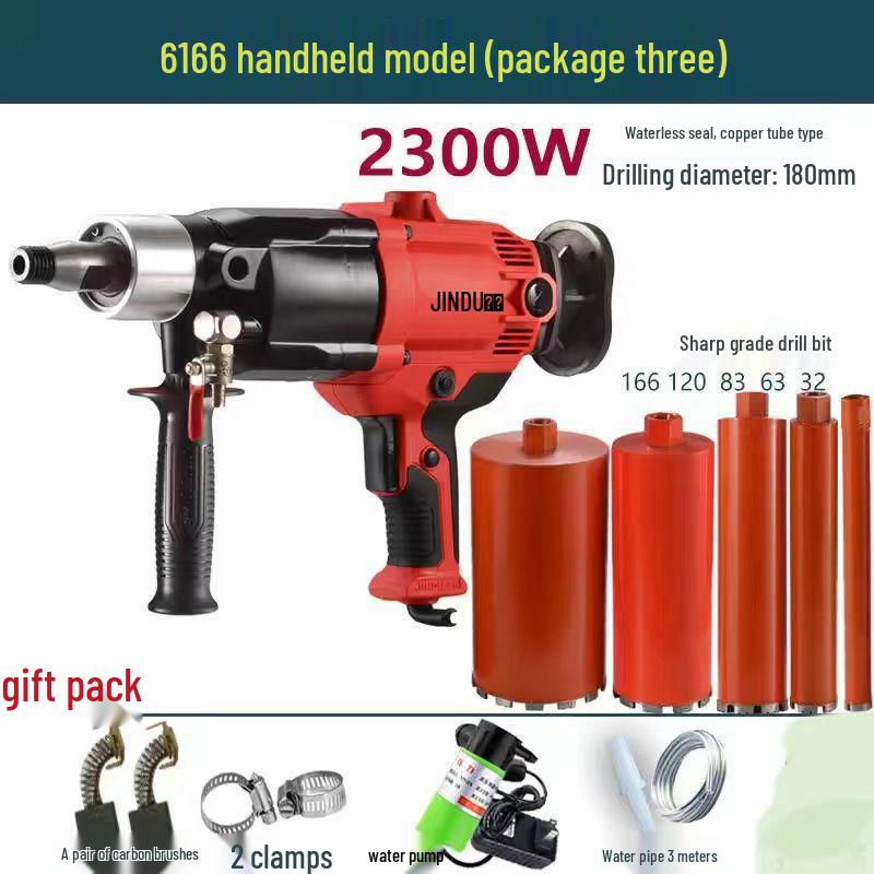 Jindu High-Power Dual-Use Hydraulic Concrete & Rhinestone Drill Machine