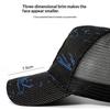 Breathable Mesh Baseball Cap With Embroidered Logo Sun Protection For Hiking Running Fishing Outdoor Wear