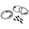 Transmission Cooler Lines Set Heavy Duty Transmission Cooling Hose Lines for 2500 3500 5.9L 1996‑2002 with 47RE