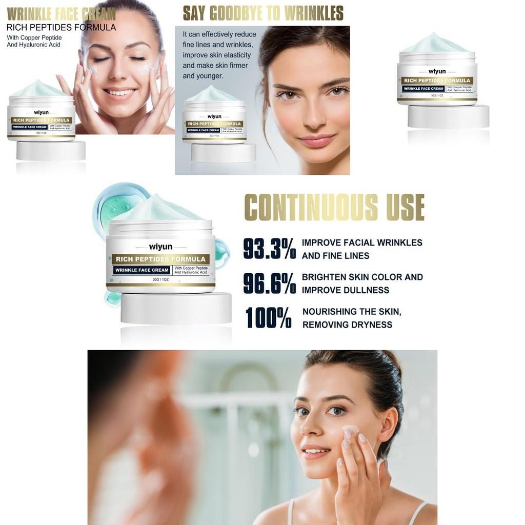 Wiyun Moisturizing Anti-wrinkle Cream For Firm And Radiant Skin With Fine Line Reduction