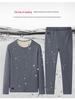 Men's Smart Heated Hoodie & Pants Set - USB Dual Control Carbon Fiber, 18-Zone Warm Cotton Outdoor Wear