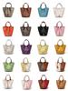 Women's Cowhide Leather Bucket Handbag: Small, Versatile, High-End for Work or Commute